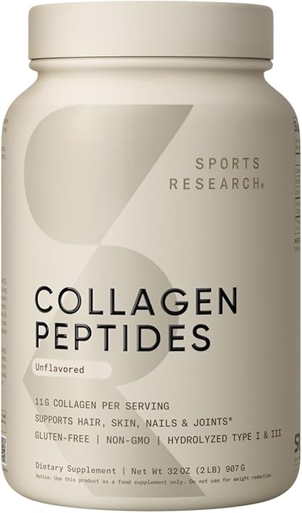 Péptidos de Colágeno Hidrolizado de Sports Research